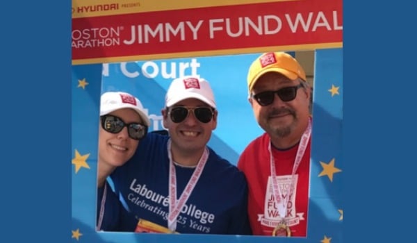 Labouré Faculty & Staff Walk for Jimmy Fund