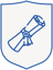 diploma - blue shield