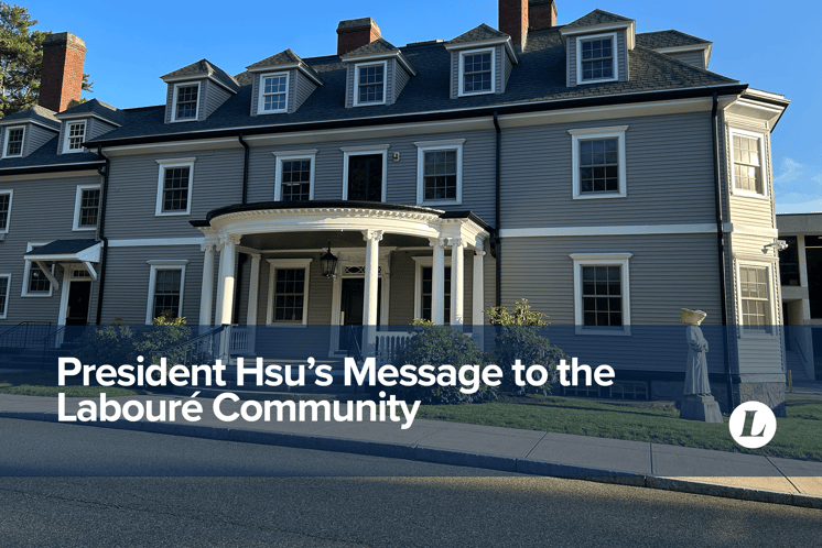 President Hsu's Message to the Labouré Community