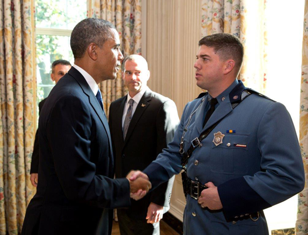 Labouré College Honors Trooper Christopher Dumont