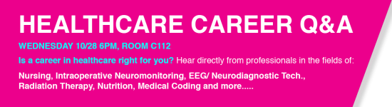 Join Us for a Healthcare Career Q&A