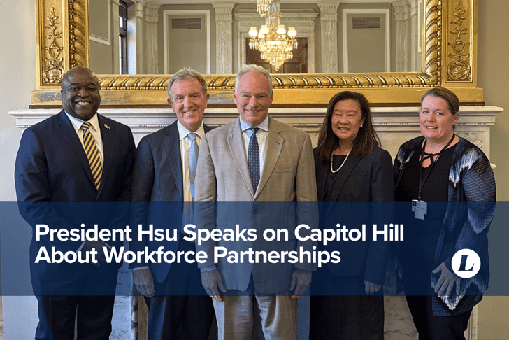 President Hsu Speaks on Capitol Hill
