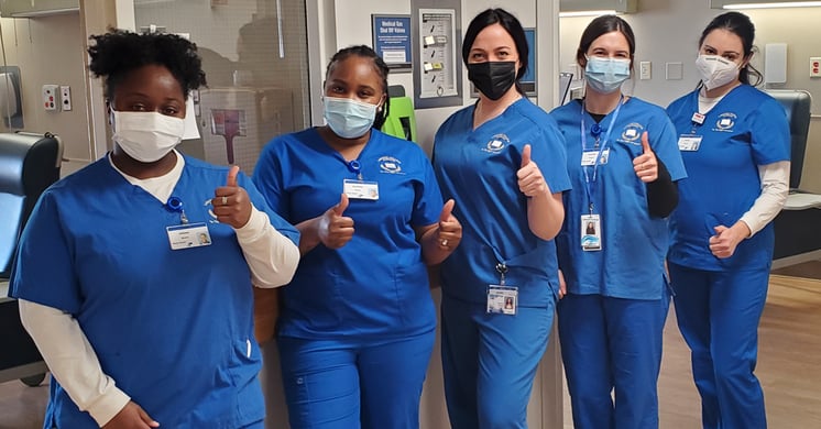Labouré Students Assist at Local COVID Vaccine Clinics