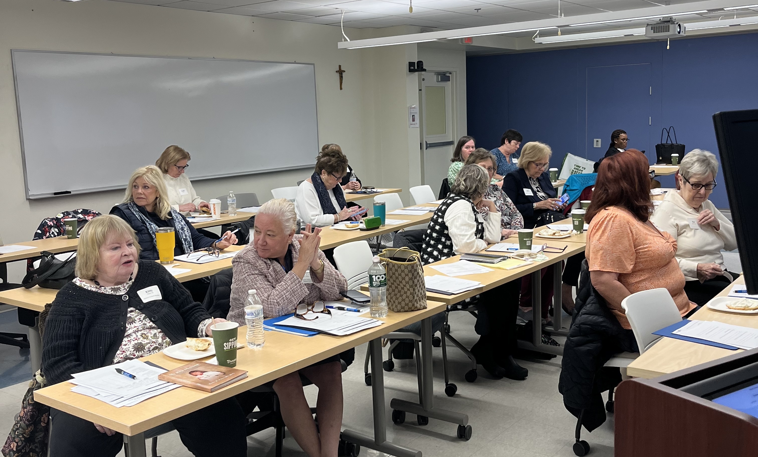 Labouré grads gather on campus for the CEU Symposium